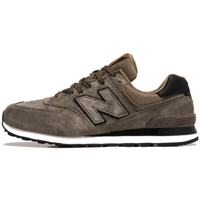 New Balance 574 Brown Black зимние