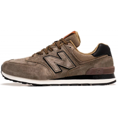 New Balance 574 Black Brown зимние