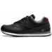 New Balance 574 Leather Black зимние