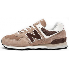 New Balance 574 Light Brown зимние