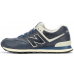 New Balance 574 Leather Blue White