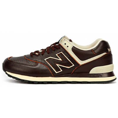 New Balance 574 Classic Brown/White