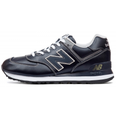 New Balance 574 Leather Dark Blue