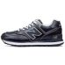 New Balance 574 Leather Dark Blue