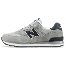 New Balance 574 Grey/Dark Blue