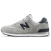 New Balance 574 Grey/Dark Blue