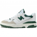 New Balance 550 White Team Forest Green