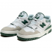 New Balance 550 White Team Forest Green