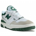 New Balance 550 White Team Forest Green