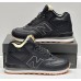 New Balance 574 Mid кожаные черные зима