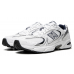 New Balance 530 White Silver Navy Metallic