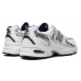 New Balance 530 White Silver Navy Metallic