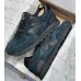 New Balance 574 Dark Cyan Black Suede