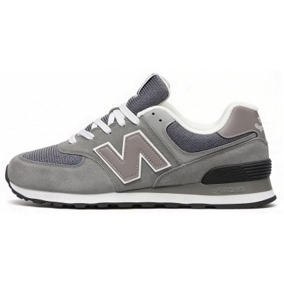 New Balance 574 Gray Black White