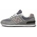 New Balance 574 Gray Black White