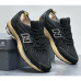 Кроссовки New Balance 1906R Black Suede with White Stitching
