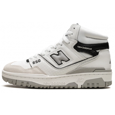 New Balance 650 White Gray Black женские