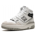 New Balance 650 White Gray Black женские