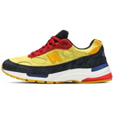 New Balance 992 Made in USA Atomic Yellow Red New Balance 992 Made in USA Atomic Yellow Red