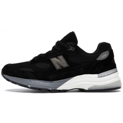 New Balance 992 Made in USA Black Grey