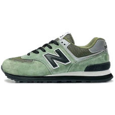 Кроссовки New Balance 574 Green Olive Black