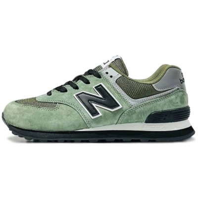 Кроссовки New Balance 574 Green Olive Black