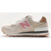 Кроссовки New Balance 574 Beige Pink бежевые с розовым