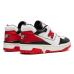 Кроссовки New Balance 550 Shifted Sport Pack Team Red красные с белым