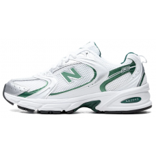 Кроссовки New Balance 530 White With Nightwatch Green