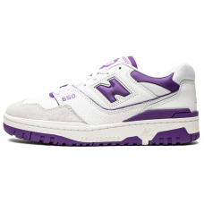 New Balance 550 White Prism Purple