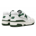 New Balance 550 White Team Forest Green