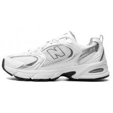 New Balance 530 White Silver Metallic