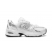 New Balance 530 White Silver Metallic