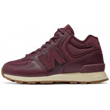 New Balance 574 Mid бордовые