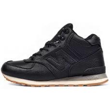 New Balance 574 Mid черные зимние