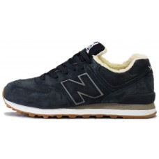 New Balance 574 Blue White Winter