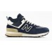 New Balance 574 Mid x Stone Island Dark Blue