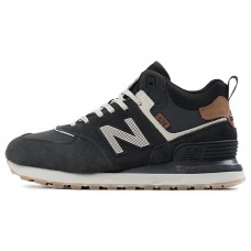 New Balance 574 Mid x Stone Island Dark Grey