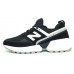 New Balance кроссовки 574 черные с бежевым