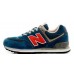 Кроссовки New Balance 574 мужские красно-синие 