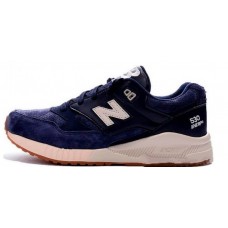 Кроссовки New Balance 530 темно-синие с белым