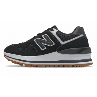 New Balance кроссовки 574 Wedge черные