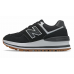 New Balance кроссовки 574 Wedge черные