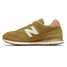 New Balance кроссовки 574 Made In England коричневые с бежевым