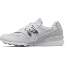 Кроссовки New Balance 996 кожаные белые с серым