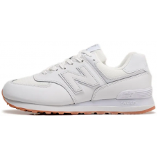 Кроссовки New Balance 574 White зимние