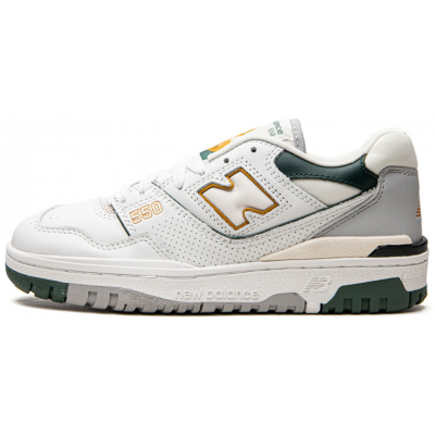 New Balance 550 White Nightwatch Green