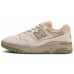 New Balance 550 Cream Canvas