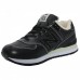 Кроссовки New Balance 574 зимние черные с белые