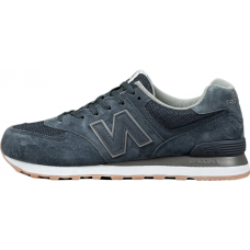 New Balance 574 Retro Metallic Patch Blue